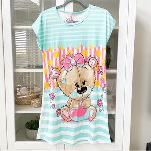 Katarina Bear Print Sleep Gown EPC-8282